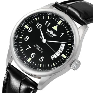 Top Brands Casual Men Watches Sale Auto Mechanical WINNER Watch